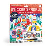 Christmas Cheer Sticker Sparkle Poster Activity Kit