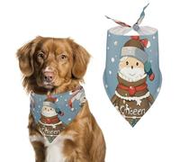 Christmas CheerPet Scarf Dog Bandana for Small Medium Large Exquisite Unique Cat Dogs Kerchief Premium Fabric Cute Triangle Cat Dogs Bibs Scarf