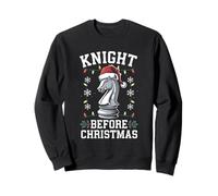 Christmas Chess Piece Knight Before Christmas Sweatshirt