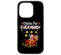 Christmas Chicks For Everybody Funny Santa Clause Case for iPhone 14 Pro