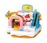 Christmas Children's Car Toys, With Safe Design, 20x22x14cm, Race Car Track Set, Electric Race Track Toy, Interactive Play Design, For Boys, Girls, Kids, Children, Christmas, Holiday, Birthday, Indoor