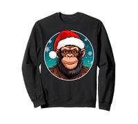 Christmas Chimpanzees Sweatshirt