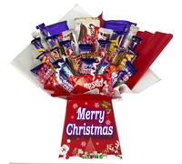 Christmas Chocolate Gift Hamper Bouquet Box (Compatible with CADBURY MEGA MIX)