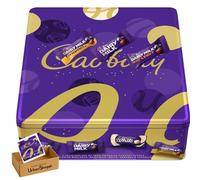 Christmas Chocolate Gift Tin & Tub - Assorted Festive Sweets & Treats - Holiday Sharing Selection, Bundle by UrbanShoppi (Cadbry Chunks Tin 700g)