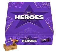 Christmas Chocolate Gift Tin & Tub - Assorted Festive Sweets & Treats - Holiday Sharing Selection, Bundle by UrbanShoppi (Cadbry Hereos Tin 700g)