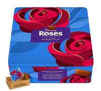 Christmas Chocolate Gift Tin & Tub - Assorted Festive Sweets & Treats - Holiday Sharing Selection, Bundle by UrbanShoppi (Roses Tin 700g)