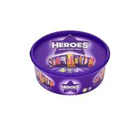 Christmas Chocolate Gift Tub, Christmas Chocolate Selection Box, Quality Street, Celebrations (Cdbury Heroes Chocolate Tub 550g)