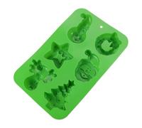 Christmas Chocolate Molds, Reusable Easy Release Non-Stick Tray, Christmas Tree Silicone Mold, for Cake Soap Candy Ice Cookie Food Crafts Fondant Holiday
