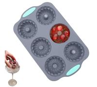 Christmas Chocolate Moulds - 6 Cavity Silicone Moulds for Crafts, Festive Ice Cubes for Chocolate and Pastry - Practical Accessories for Family Parties, Desserts and Meetings