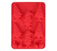 Christmas Chocolate Moulds, Silicone Christmas Gnome Moulds DIY 3D Chocolate Candy Soap Ice Cube Trays Baking Mould for Xmas Baking Cake Decoration F4-HSZRMJ