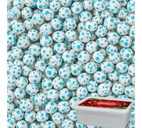 Christmas Chocolate Snowballs with Gift Tub - Soft Double Milk Filling - Festive Snack - Great Stocking Filler - Suitable for Vegetarians - Lnd (210g)