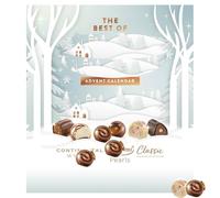 Christmas Chocolate The Best Adveent Calenddar Chocolate 258g - 24 Chocolates, 12 Delicious Flavours - Festive Christmas Countdown Treats - Trtns