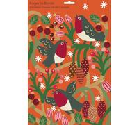 Christmas Chorus Large Advent Calendar | Christmas Picture Advent Calendar | Festive Robins - 38.5x28cm