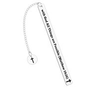 Christmas Christian Bookmarks Faith-Based Gift Inspirational Bible Verses Gift for Women Men Religious Scripture Book Mark Motivational Graduation Bookmark Birthday Church Gifts