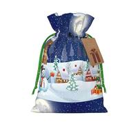 Christmas Christmas Bag Gifts Happy Halloween Snacks Hamper Drawstring Wedding Favor Packaging Party
