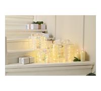 Christmas Christmas Set of 3 LED Star Shimmer Parcels - With Timer