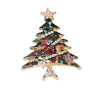 Christmas Christmas Tree Brooches For Women Unisex Enamel Botanical Pin Jewelry Access Gifts U2n7 Office Party Friend