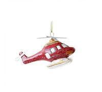 Christmas Christmas Tree Red And White Helicopter Donut Decoration Small Pendant Christmas Garland Candy (Red, One Size)