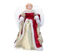 Christmas , Christmas Tree Topper Angel - Holiday Angel Decoration, Figure, Elegant Christmas Tree Topper with Wings for the Tree