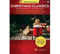 Christmas Classics - Instant Piano Songs Simple Sheet Music + Audio Play-Along