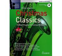 Christmas Classics tenor saxophone (easy - intermediate) with appended piano par