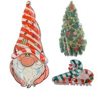 Christmas Claw Clip - Claw Clip, Christmas Themed Claw Clip, Christmas Tree Hair Clips, Santa Christmas Hair Clips, Cute Christmas Accessories For Women Girls
