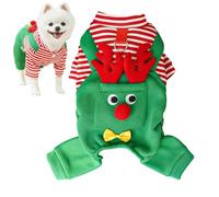 Christmas Clothes for Dogs Christmas Reindeer Costume for Pets, Clothing for Pet Fancy Dress - For Dogs and Cats at Party Gathering Holiday Photography Outdoor Walking and