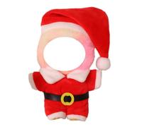 Christmas Clothes for Labubu, Handcrafted Sets for 17cm Dolls, Premium Holiday Outfit with Accessories, Stylish Christmas Doll Clothing (Santa Claus)