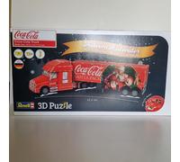 Christmas Coca-Cola Truck 3D Puzzle Advent Calendar Revell - New