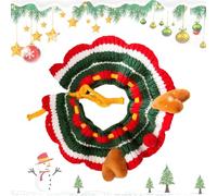 Christmas Collars For Dogs - Elk Antlers Design Autumn Christmas Dog Neck Warmer - Autumn Winter Festival Collar Pet Neck Warmer Scarf For Holiday Decor