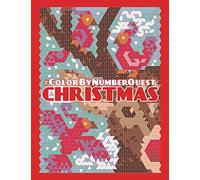 CHRISTMAS Color By Number Quest (Color Quest Color By Number)