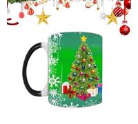 Christmas Color Changing Mug - Multifunctional Juice Cups | Color Changing Heat Sensitive Ceramic Mug, Multifunctional Drinking Cups, Magic Tea
