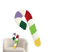 Christmas Colorful Candy Cane Cushion, 20x50cm Plush Christmas Cushion Home Decor,Cute And Soft Plush Cushions In The Shape Of Colorful Candys Canes For Christmass Sofas