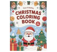 Christmas Coloring Book: 100 Festive Designs for Adults: Relaxing Holiday Patterns for Stress Relief and Creativity