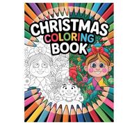 Christmas Coloring Book: 100 Holiday Designs for All Ages: A Fun and Festive Holiday Activity Featuring Santa, Reindeer, and Snowmen