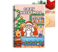 Christmas Coloring Book - 21 x 29.5cm, Holiday Activity, Festive Art Project, Guided Learning Tool | Seasonal Entertainment with Classroom, Travel, Family Celebration