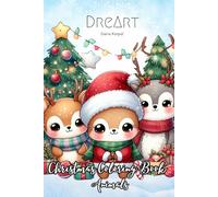 Christmas Coloring Book - Animals: Adorable animals await your colors