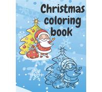 Christmas coloring book: Beautiful Christmas coloring book present, you have black and white pictures to color and a colored version of the picture ... you can copy the colors from if you wish.