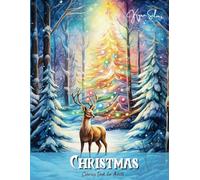 Christmas Coloring Book for Adults: Holiday Magic - Color 24 Days of Christmas Joy