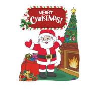 christmas coloring book for toddlers ages 2-5: my first christmas coloring book