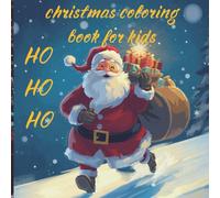 Christmas Coloring Book: Simple & Cute Christmas coloring book