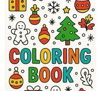Christmas Coloring Book: Winter Coloring Page, Christmas Coloring Page For Kids Santa Claus