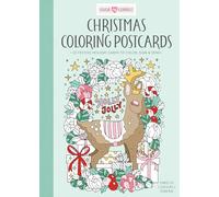 Christmas Coloring Postcards: 20 Festive Holiday Cards to Color, Sign, and Send (Color and Connect): 2