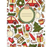 Christmas Composition Notebook Edition 2: Wide Ruled 110-Page Holiday Journal - Perfect for Writing, Baking Recipes, and Christmas Reflections - 7.5x9.25 inches