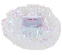 Christmas Concepts® 2 Metre Chunky/Fine Christmas Tinsel - Christmas Decoration Tinsel (Iridescent)