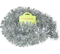 Christmas Concepts®® 2 Metre Chunky/Fine Christmas Tinsel - Christmas Decoration Tinsel (Silver)