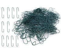 Christmas Concepts® 300 Green Christmas Tree Hooks - Baubles Hangers - Ornament Hangers