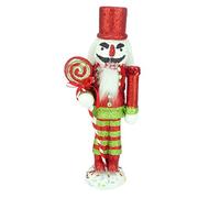 Christmas Concepts® 300mm (12") Glitter Foam Christmas Nutcracker Soldier Decoration Christmas Decorations (Red)