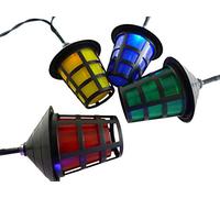 Christmas Concepts® 40 Multi Coloured Chasing LED Lantern Lights - 8m (26.3ft) - Christmas/All Year Round Lights