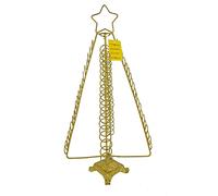 Christmas Concepts® 50cm (20") Gold Christmas Tree Free Standing Cardholder